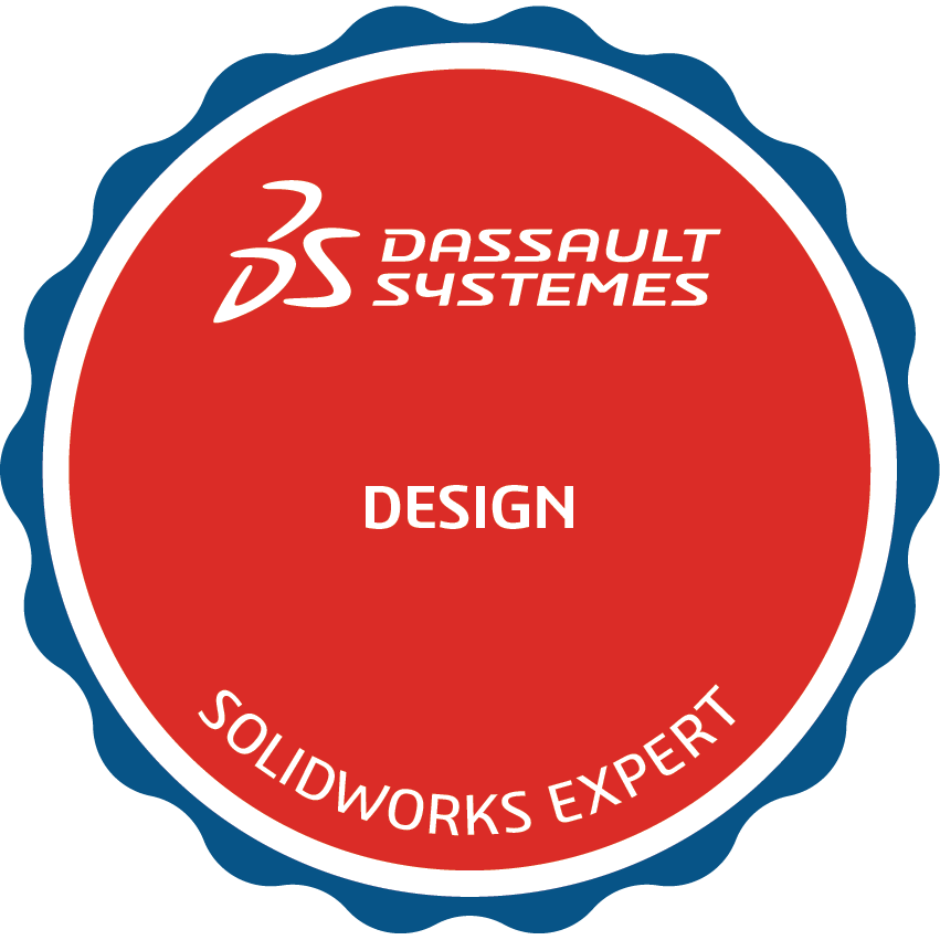 Certified SolidWorks Expert - Design badge